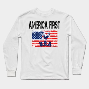 America first Long Sleeve T-Shirt